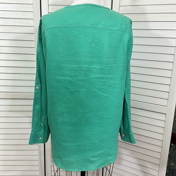 Jones New York Tunic Size Large 100% Linen NWOT - Picture 8 of 11